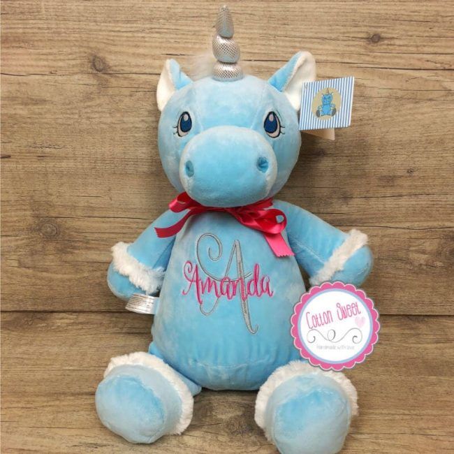 Peluche Personalizado Nombre Inicial