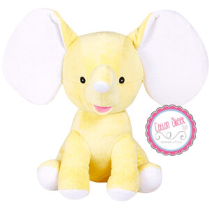 Peluche personalizado Elefantito Dumbo Amarillo