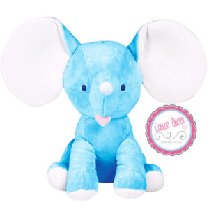 Peluche personalizado Elefantito Dumbo Azul Peluche personalizado Elefantito Dumbo Azul