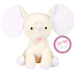 Peluche personalizado Elefantito Dumbo Crema Peluche personalizado Elefantito Dumbo Crema