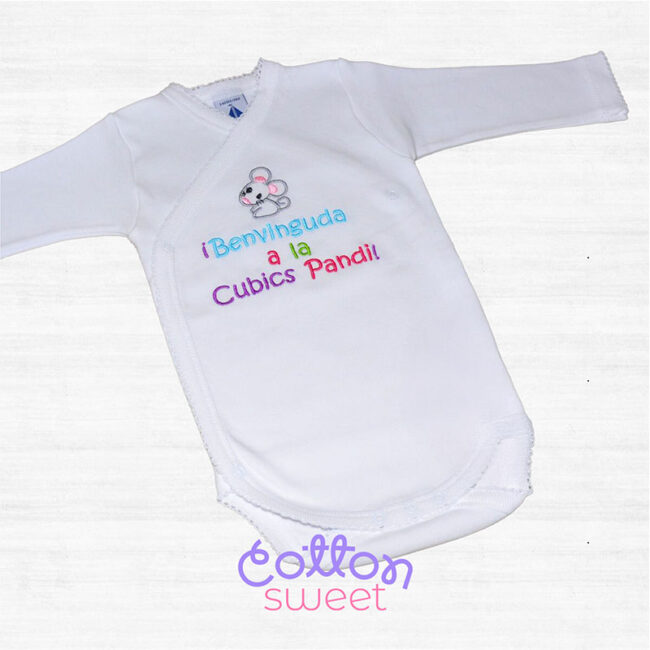 Bodys Bebe Personalizados Cubics Pandi Bodys Bebe Personalizados Cubics Pandi