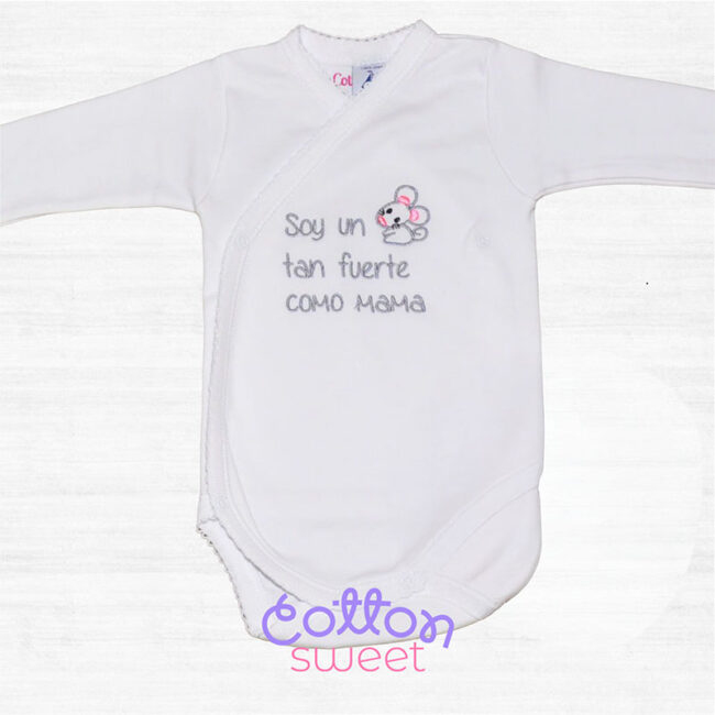 Bodys Bebe Personalizados Ratoncito Fuerte Bodys Bebe Personalizados Ratoncito Fuerte