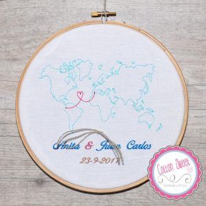 Bastidor-bordado-personalizado-mapamundi-hilo Bastidor-bordado-personalizado-mapamundi-hilo