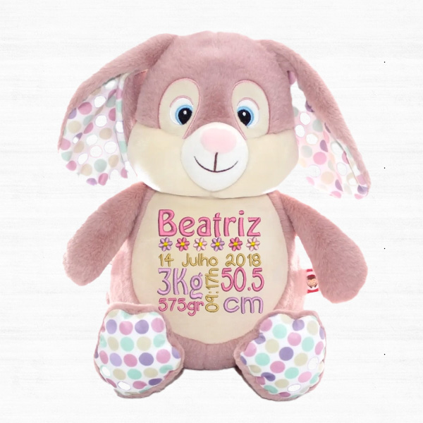 Peluche personalizado regalo bautizo