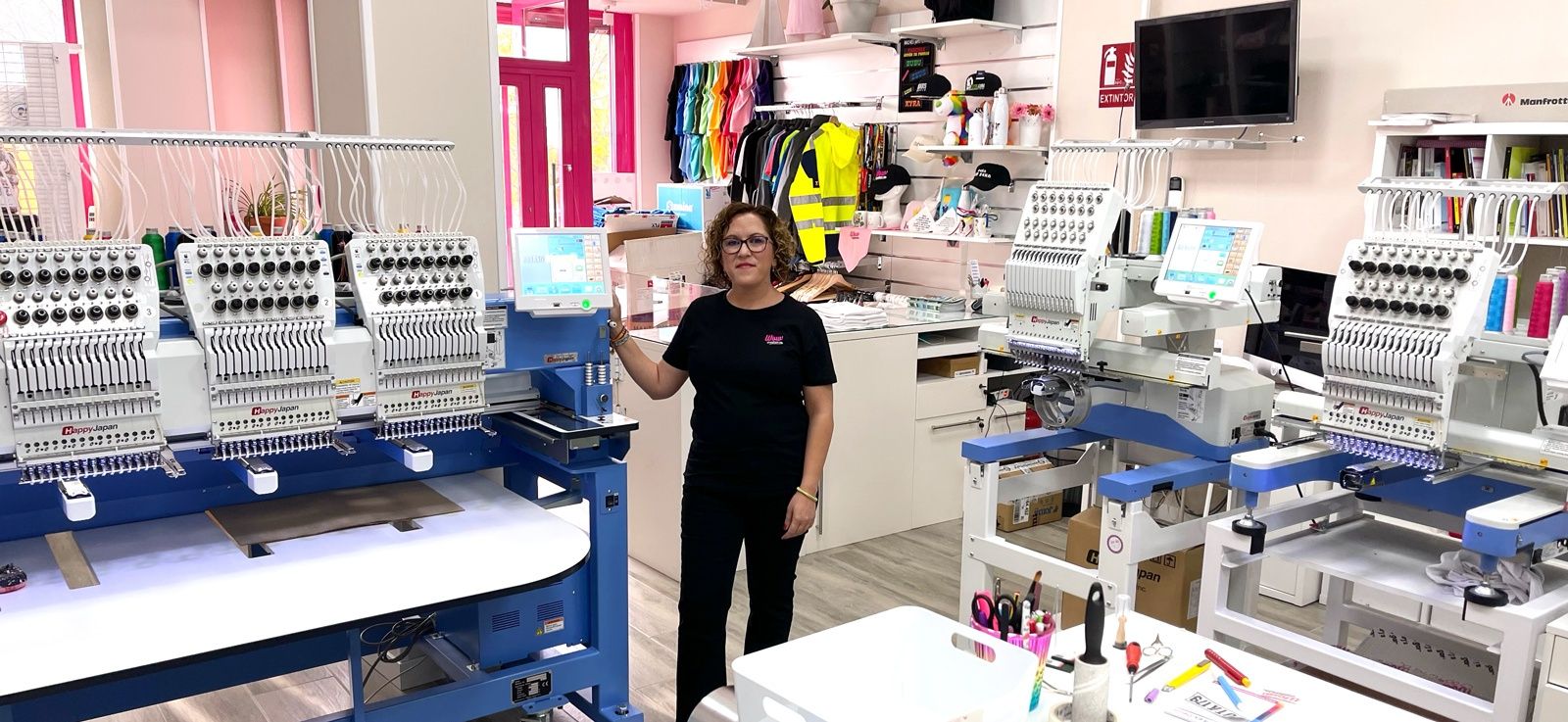 Elena en el taller CottonSweet