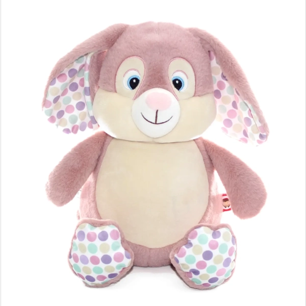 Conejito peluche personalizado Rosa Conejito peluche personalizado Rosa